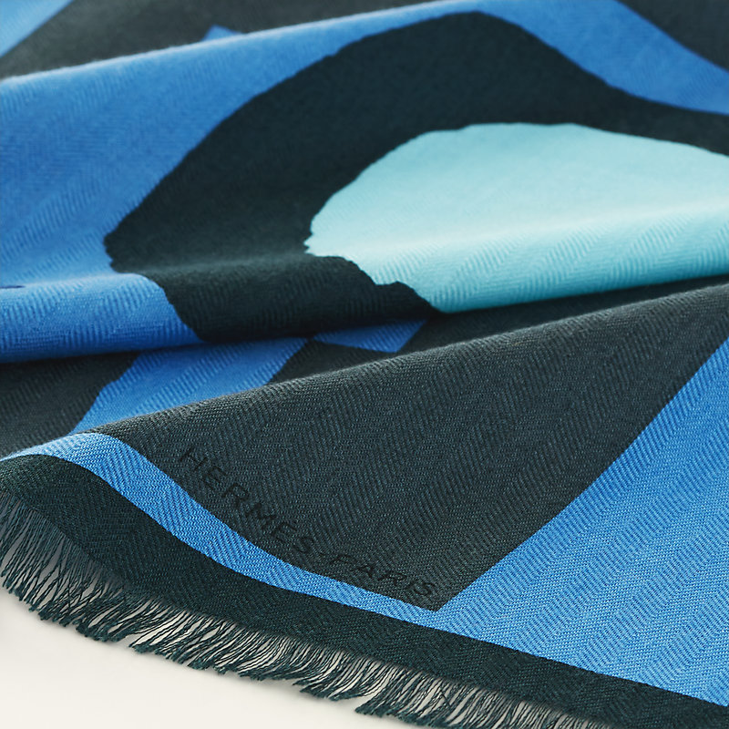 velký lov fringed scarf 65 | Hermès USA
